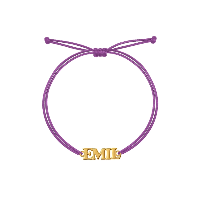 Bransoletka z imieniem Emil